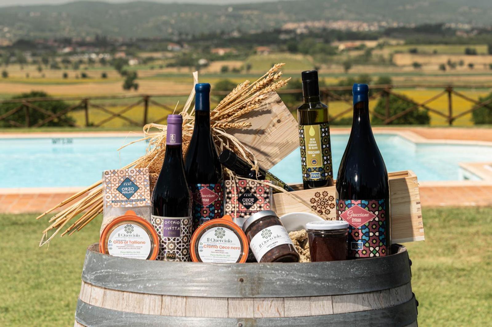Il Querciolo - Azienda Biologica, Agriturismo E Cantina Marciano della Chiana Εξωτερικό φωτογραφία